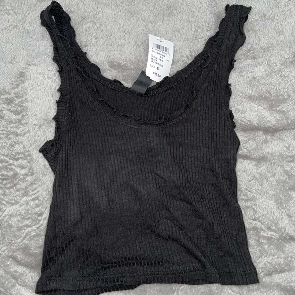 Windsor Never Worn Black Crop Top